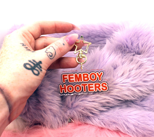 Femboy Hooters Acrylic Charm (2.5inch)
