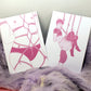 Pastel Pink Non-Binaries in Knots Shibari Fox A6 Print