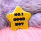 No.1 Good Boy Star Badge (55mm)