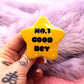 No.1 Good Boy Star Badge (55mm)