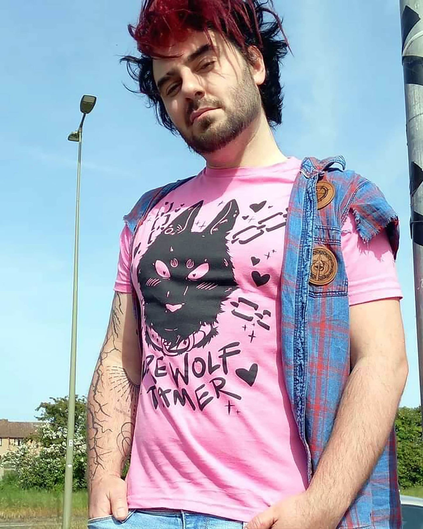 Pink Werewolf Tamer T-shirt