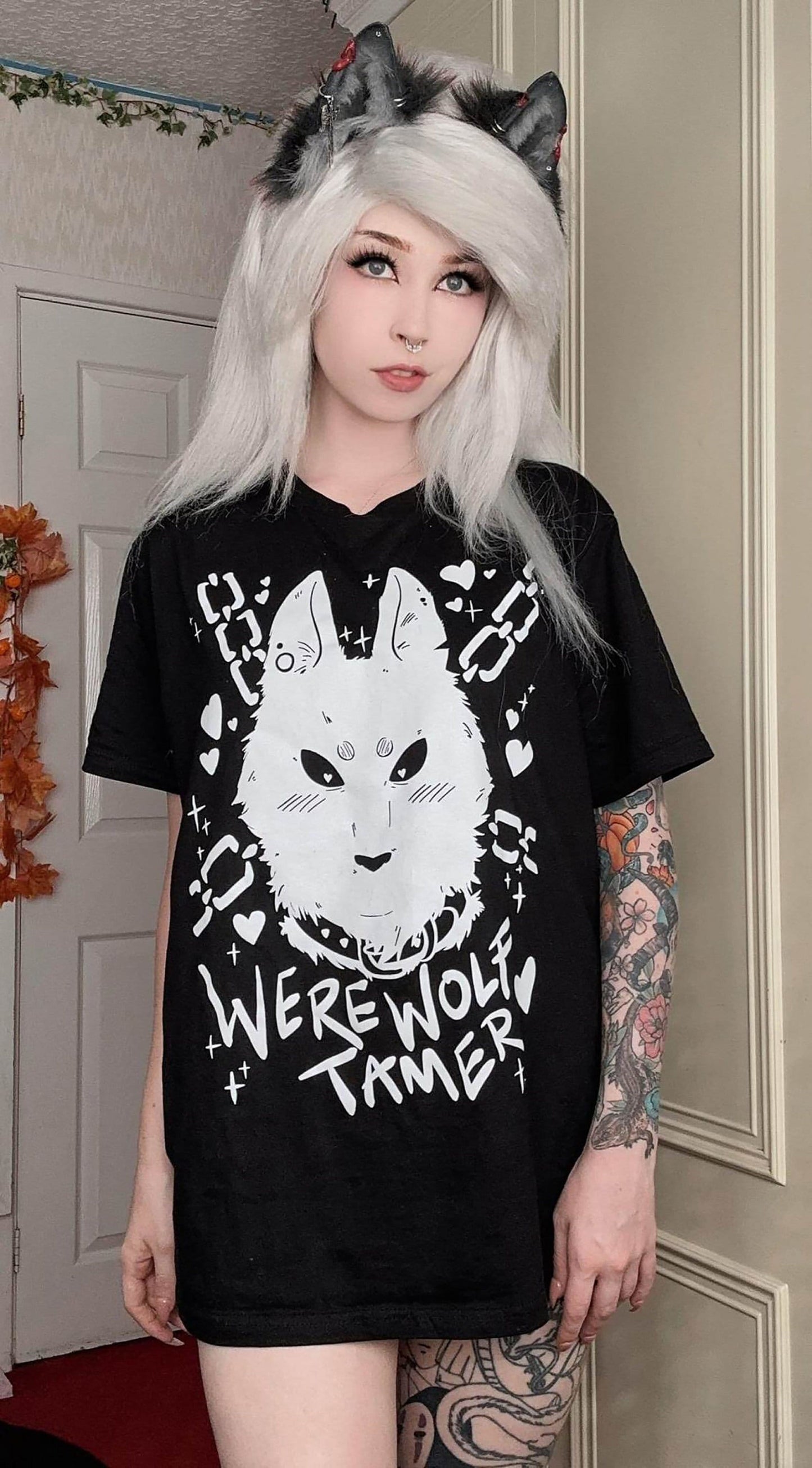 Black Werewolf Tamer T-shirt