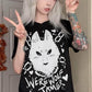 Black Werewolf Tamer T-shirt