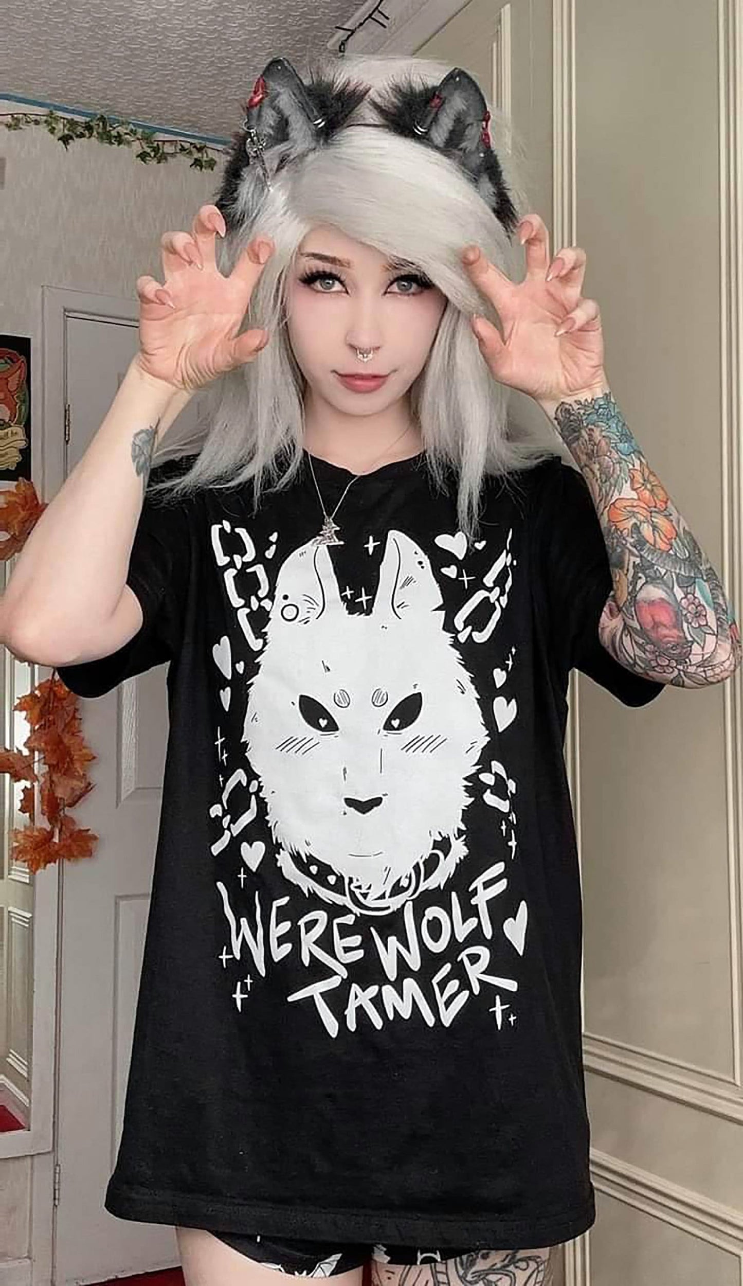 Black Werewolf Tamer T-shirt