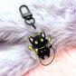 Angel Chinchilla 2inch Acrylic Charm