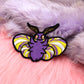 Non-Binary Moth Iron-On Patch (80mm)