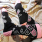 Black Menhera Socks (Size 3-9 UK)