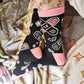 Black Menhera Socks (Size 3-9 UK)