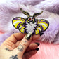 Non-Binary Moth Iron-On Patch (80mm)