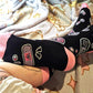 Black Menhera Socks (Size 3-9 UK)