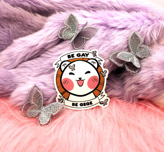 Heaven's Official Blessing Be Gay Be Gege Sticker (6cm)