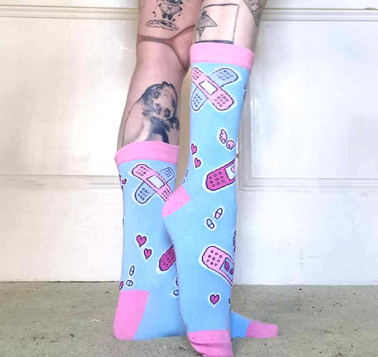 Pastel Menhera Socks (Size 3-8 UK)