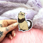 Standing Ferret Sticker (60mm)