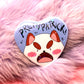 Pretty Patrick PuppyCat Heart Badge (55mm)
